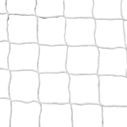 PEVO 8x24 World Cup Soccer Goal Net - 8' x 24' x 6' x 6' - 4mm - Knotless