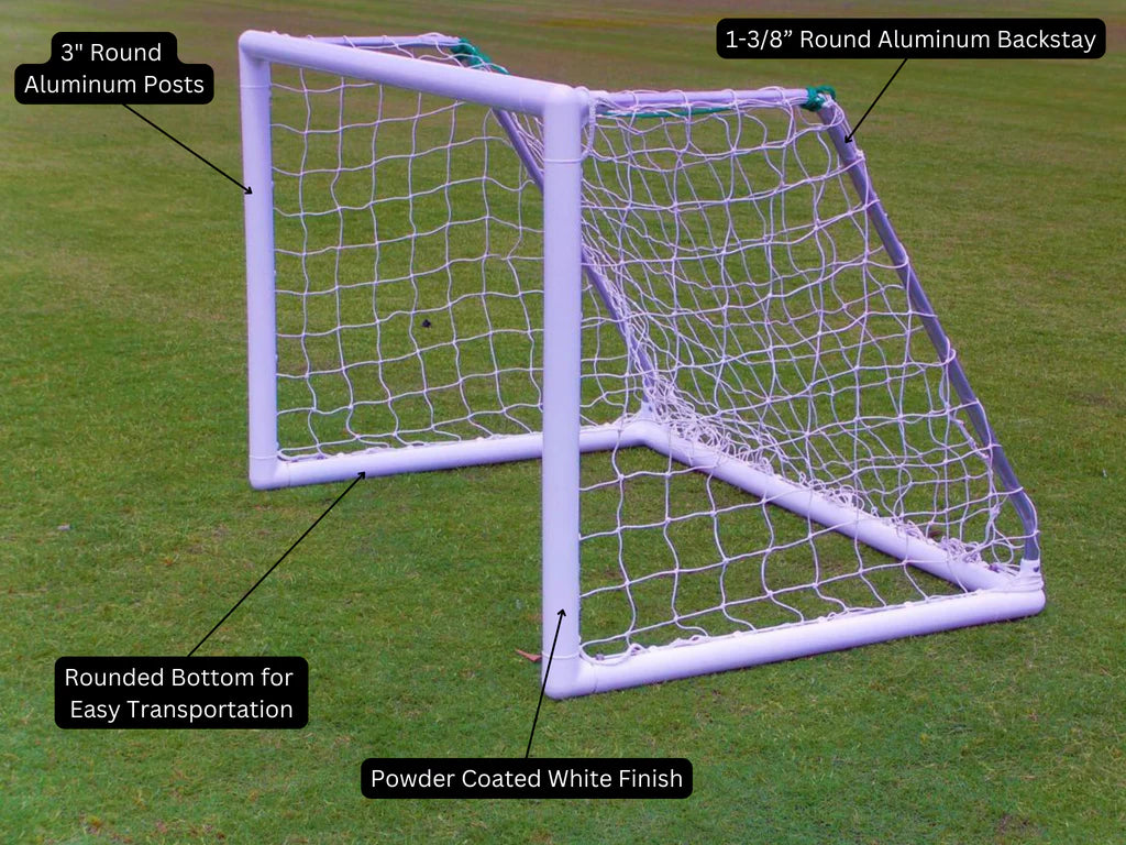 Pevo Park Soccer goal Regulation 6.5x12 soccer net  2