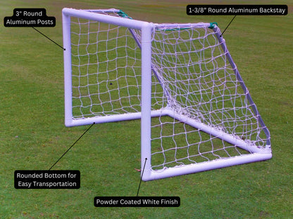 Pevo Park Soccer goal Regulation 6.5x12 soccer net  2