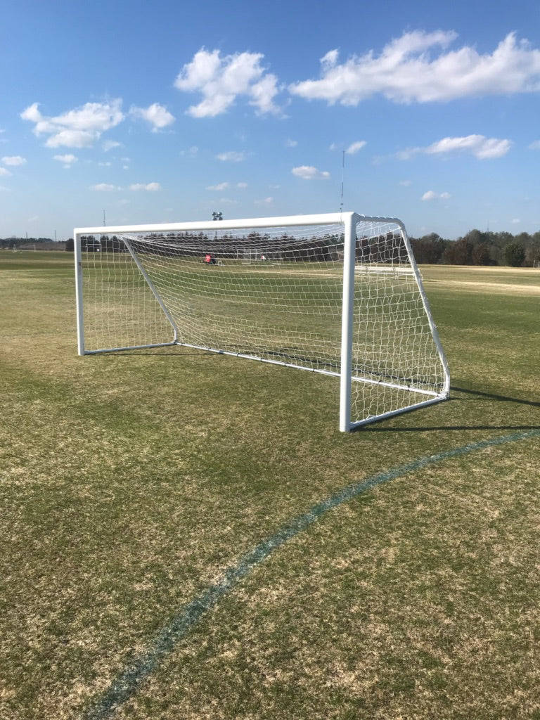 PEVO Channel Series Soccer Goal 7x21 Soccer Net  3