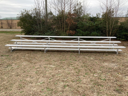 PEVO Aluminum 3 Row Bleacher - 15'