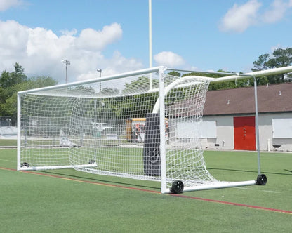 PEVO Stadium Series Soccer Goal - STA Regulation Size 8x24 Soccer Net