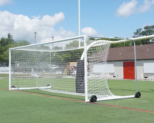 PEVO Stadium Series Soccer Goal - STA Regulation Size 8x24 Soccer Net