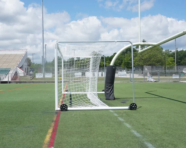 PEVO Stadium Series Soccer Goal - STA Regulation Size 8x24 Soccer Net 12