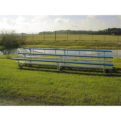 PEVO Aluminum 3 Row Bleacher - 15'